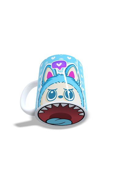 EDESİNG Labubu Ceramic Mug Cup