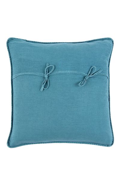 Clayre & Eef Pillow Cover in Quilted Green Cotton 50 cm x 50 cm