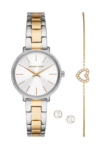 Michael Kors Ceas Dama, Michael Kors, Pyper MK1041, Set cu Bratara si Cercei