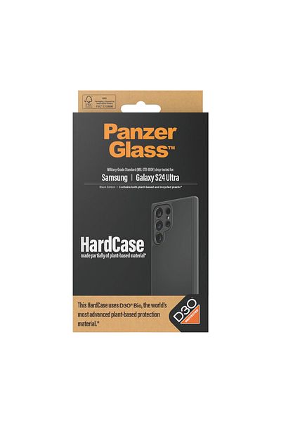 PanzerGlass ® HardCase Black w. D3O® Samsung Galaxy S24 Ultra