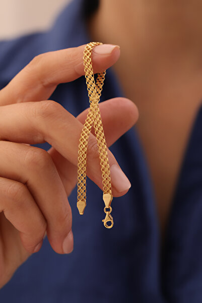 YAVUZ KUYUMCULUK 14 Ayar Altın Bismark Bileklik