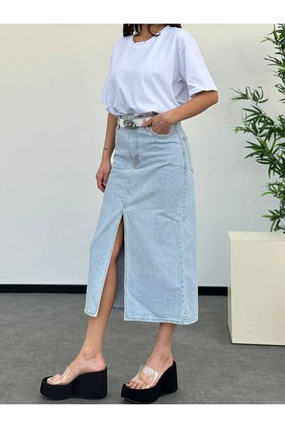 DENİKK TENDINȚĂ FUSTĂ JEAN DENIM DESIGN SPECIAL