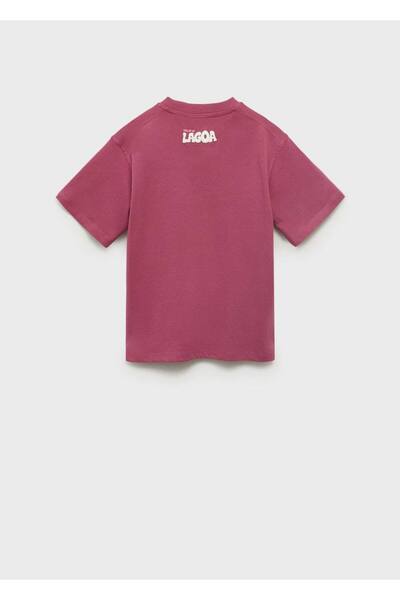 MANGO Kids Short-sleeved T-shirt with print