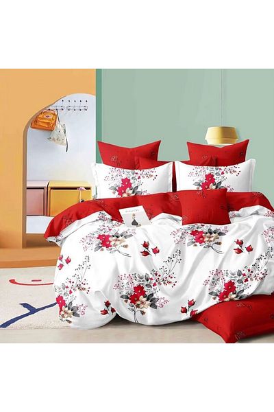 Five Store Double bed linen, Isadora, mercerized cotton, multicolor, 4 pieces