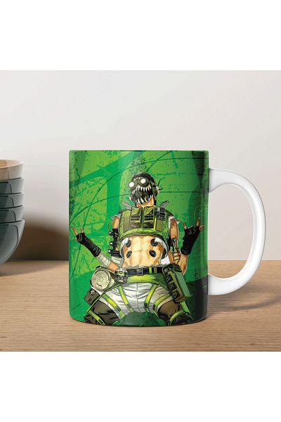 MECKSA Apex Legends Octane Adrenaline Junkie Mug 11 Oz