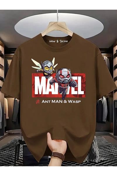 New Shine Μπλουζάκι με στάμπα Super Hero Ant Man and Wasp