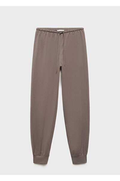 MANGO Woman Karbonize pamuklu jogger pantolon