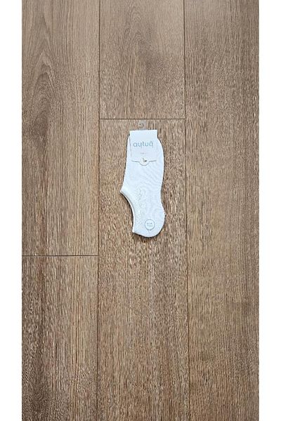 Aytuğ Aytuğ Women's Summer Season 4 Pairs Combed Cotton [White] Sneaker Socks - 33352-4