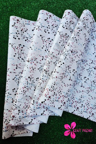 Kent Pazarı Non-Slip Shelf Cover 50X500 cm - Patterned |   Non-Slip Cover for Inside Cabinet, Drawer, Refrigerator and Showcase