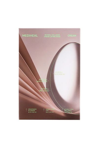 Mediheal Retinol Collagen Cream Lifting Mask 30 ml - firming sheet mask