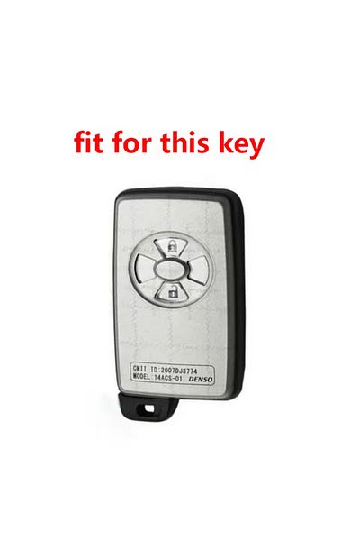 emii auto spare parts For Toyota Avalon Yaris Rav4 Rukus Vanguard Corolla Yaris Estima Key Case Cover Black/Red