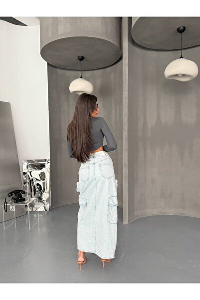 DENİKK TENDINȚĂ FUSTĂ JEAN DENIM DESIGN SPECIAL