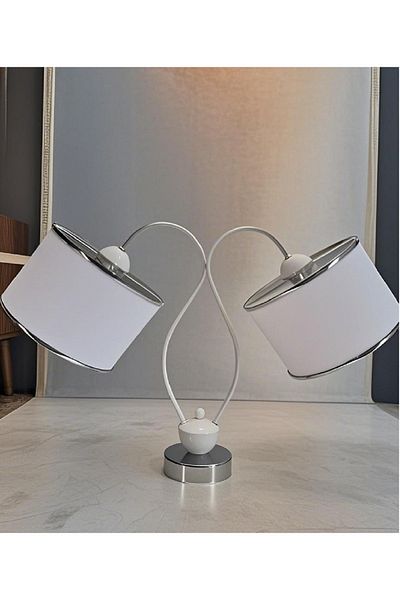571 Store غطاء مصباح من القماش بجسم معدني من SWAN
