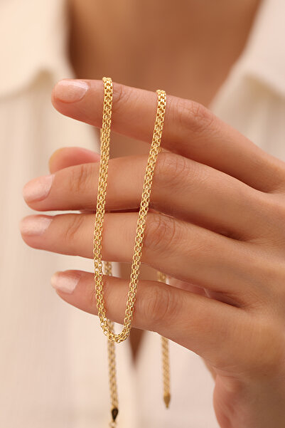 YAVUZ KUYUMCULUK 14 Ayar Altın Bismark Zincir