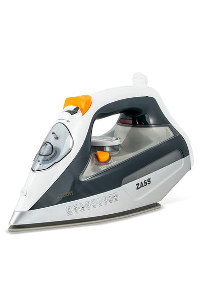 Zass Fier de călcat cu abur Zass A 19, 2200W, abur 120g/min, talpă ceramică, rezervor de 470 ml, termostat reglabil