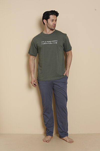 Redline Men's Short Sleeve Pajama Set 9003