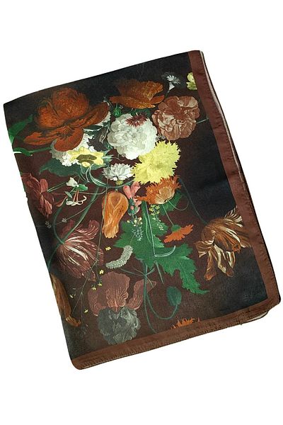 mim eşarp Emproyal Voile Cotton Shawl 75X190 cm - Floral Pattern