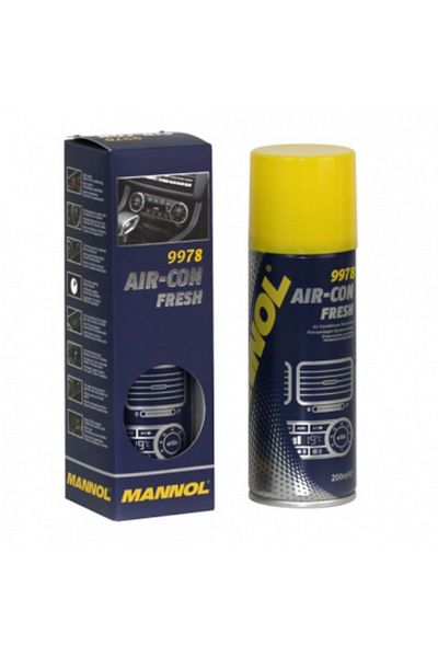 MANNOL Spray dezinfectant pentru aer condiționat 200 ml