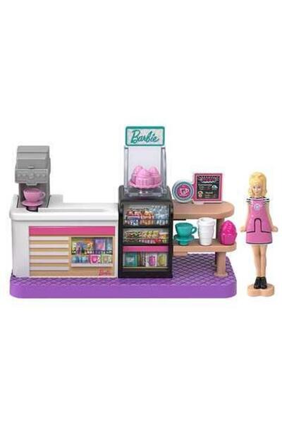 Barbie Mini Barbieland Bebek ve Oyun Seti Pasta Dükkanı JCR31