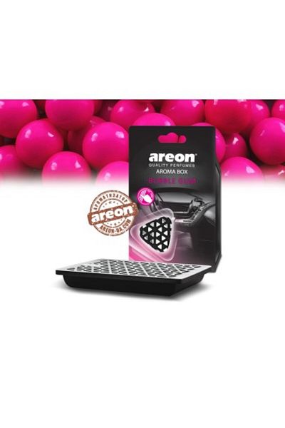 Areon Aroma Box Bubble Gum Car Air Freshener