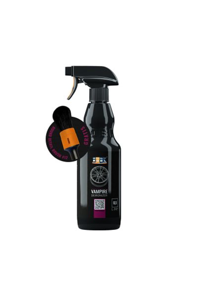 ADBL Set promoțional de decontaminare a jantelor Vampire 0,5l, pensulă de detailing de 25 mm, cadou