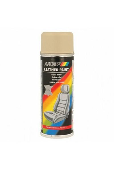 Motip Beige Leather Spray Paint 200ml Beige