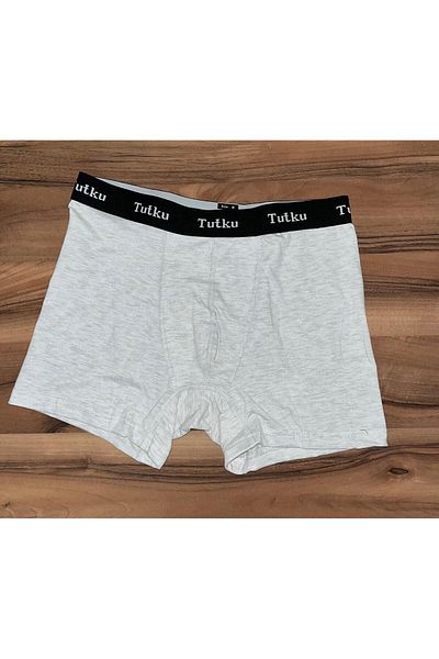 ErcanCompany Tutku Erk Elastan Sports Boxer 2-Pack Ecru and Smoked