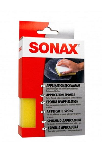 Sonax Burete de lustruit, ceară Sonax aplicată