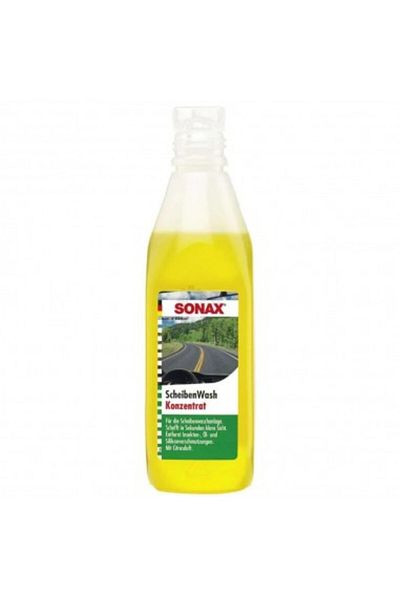Sonax Soluție concentrată pentru spălarea parbrizului de vară 1:10, soluție cu aromă de lămâie Sonax 250ml