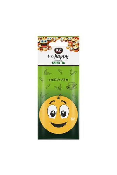 K2 Odorizant auto Be Happy, ceai verde