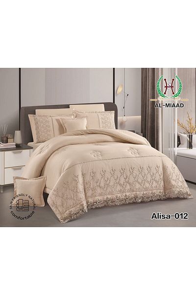 Gerenic 8-piece lace layer bridal bedspread