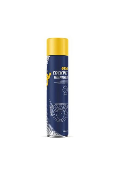 MANNOL Spray antistatic pentru curățarea bordului cu spumă activă (LĂMÂIE) 650 ml