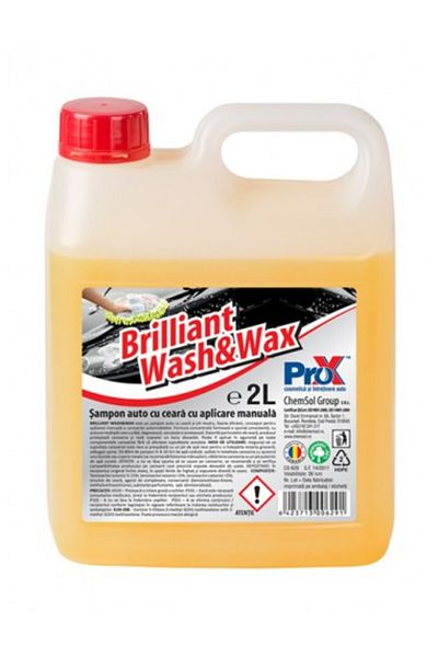 PRO-X ANTİFREEZE Șampon auto concentrat Brilliant Wash&Wax Pro-X cu ceară, 2 kg