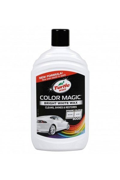 Turtle Wax Soluție de lustruit auto Color Magic Plus White 500ml