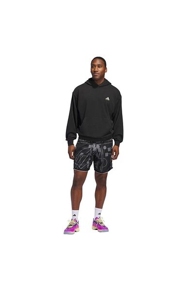 adidas Ανδρικό μαύρο σορτς CRAZYLITE AOP 4 JD2510