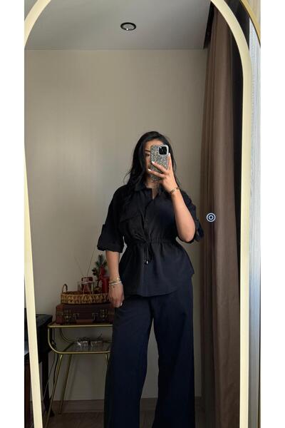 Butik siyah İkili Takım