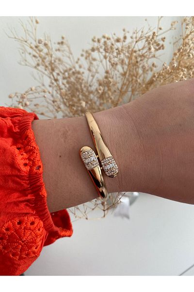 XUPING JEWELRY Zircon Detail Xuping Steel Handcuffs