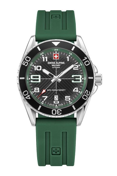 Swiss Alpine Military Mens Watch Swiss Military 7029.1834, Quartz, 42mm, 10ATM