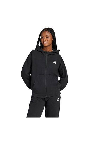 adidas Γυναικείο μαύρο φούτερ W Fı Sl Fz Hd Je3989