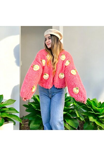 Charme Elegant cardigan moher tricotat manual