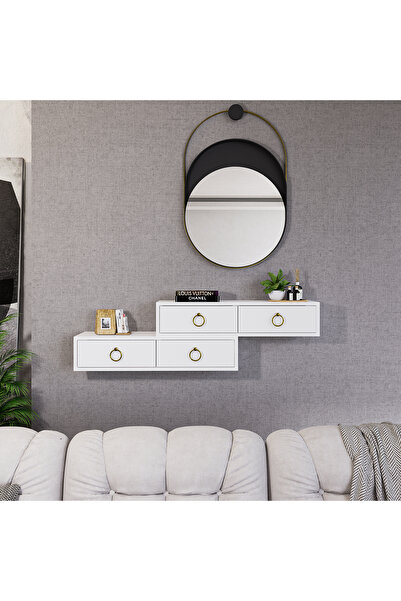 MANDOSİ Mandosi mobilya 4 Kapaklı Dresuar Antre Hol