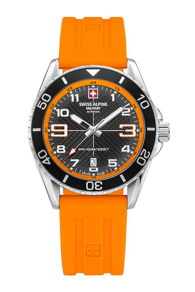 Swiss Alpine Military Mens Watch Swiss Military 7029.1839, Quartz, 42mm, 10ATM