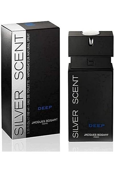 Jacques Bogart Silver Scent Deep, Eau de Toilette for Men, 100ml