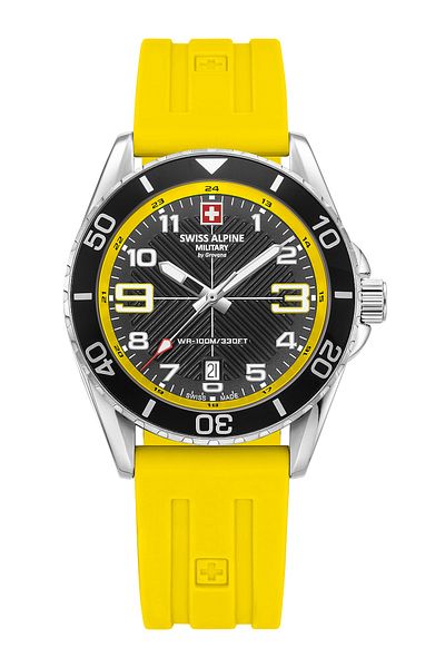 Swiss Alpine Military Mens Watch Swiss Military 7029.1838, Quartz, 42mm, 10ATM