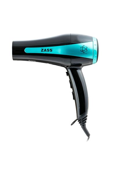 Zass Uscător de păr Zhd 05, putere 1800 - 2200 W, 2 setări de temperatură și 3 setări de viteză, ionizare