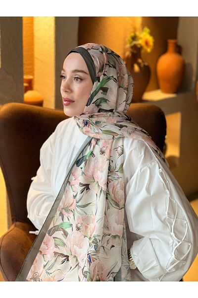 Modakaşmir شال سيتا بنمط لينا