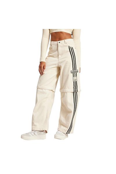 adidas Women's Multicolor Sweatpants Denim Pant Jd5618