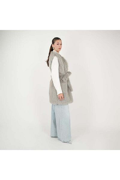 Ranasubaşı Kisya Feather Tie Vest Gray