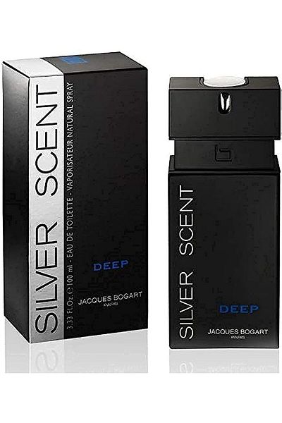 Jacques Bogart Silver Scent Deep, Eau de Toilette for Men, 100ml