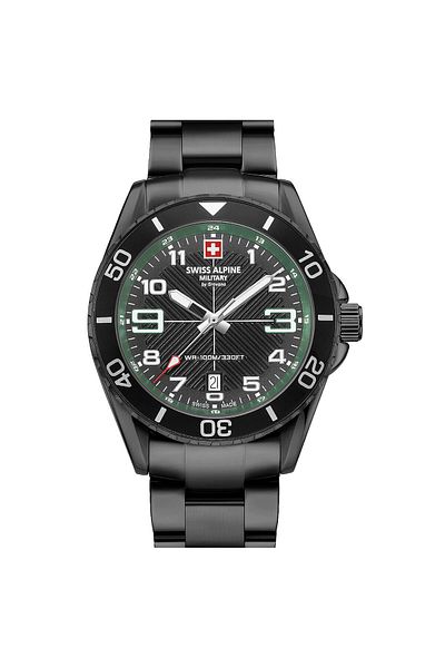 Swiss Alpine Military Ανδρικό Ρολόι Swiss Military 7029.1174, Quartz, 42mm, 10ATM